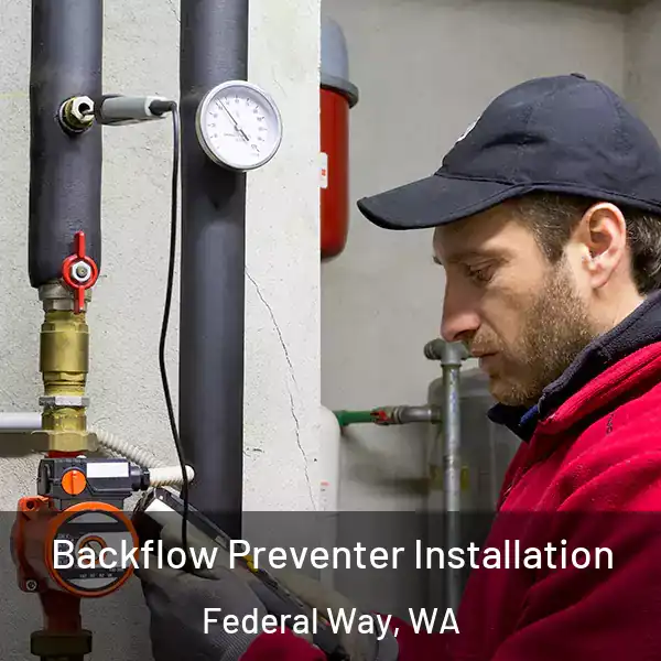  Backflow Preventer Installation Federal Way, WA